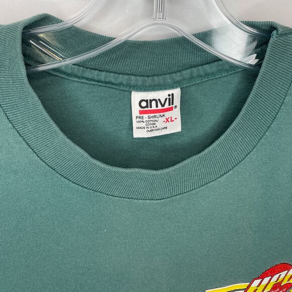 Vintage 90's “Pipe Dreams” HPC Squadron Pin Up Girl Single Stitch T-Shirt XL - Picture 8 of 8